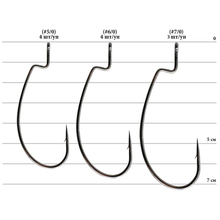 Набір гачків DECOY Worm18 7/0 3 шт (4989540402450)