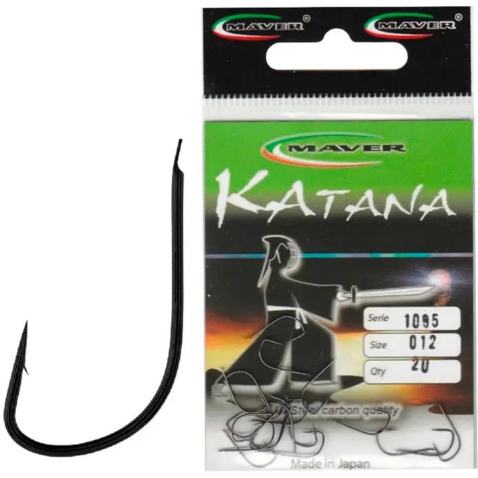 Набір гачків MAVER Katana 1095A №12 20шт (1095A012)