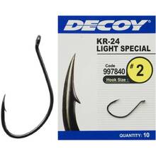 Набор крючков DECOY KR-24 Light Special 05 10 шт (4989540997819)