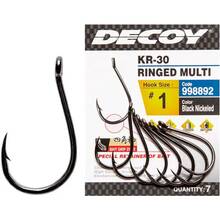 Набор крючков DECOY KR-30 Ringed Multi 09 12 шт (4989540998816)