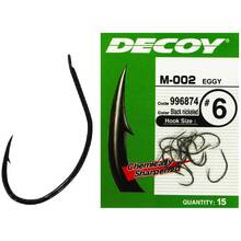 Набор крючков DECOY M-002 Eggy 07 15 шт (4989540996867)
