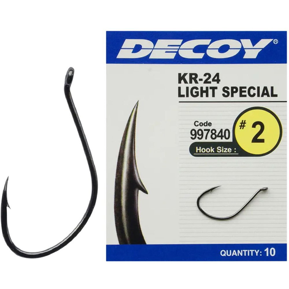 Набор крючков DECOY KR-24 Light Special 03 10 шт (4989540997833)