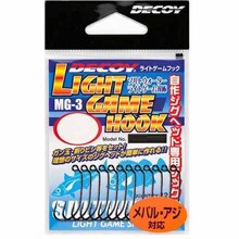 Набор крючков DECOY MG-3 Light Game 04 12 шт (4989540817872)