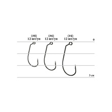 Набір гачків DECOY MG-3 Light Game 04 12 шт (4989540817872)