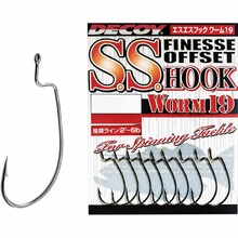 Набір гачків DECOY Worm19 S.S. Hook 10 10 шт (4989540822715)
