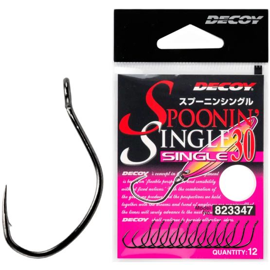 Набір гачків DECOY Single30 08 12 шт (4989540823354)