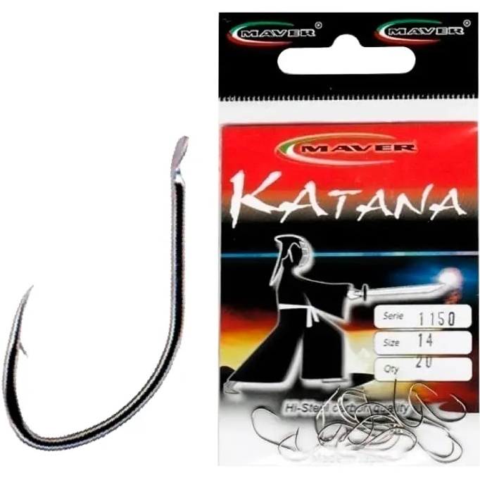 Гачок MAVER Katana 1150A №18 20 шт (1150A018)