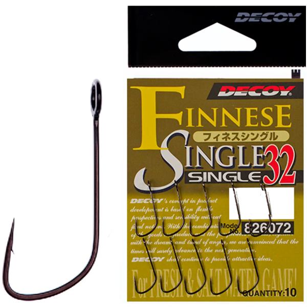 Набір гачків DECOY Single32 12 12 шт (4989540826058)