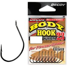 Набір гачків DECOY Worm23 Body Hook #01 9 шт (4989540819746)