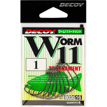 Набір гачків DECOY Worm11 Tournament 01 9 шт/уп (4989540803516)