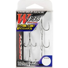 Набір гачків DECOY Double W-F35 #01 4 шт (4989540829905)