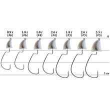 Джиг головка DECOY Violence Jighead SV-38 03, 2.5g 5 шт (4989540806227)