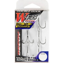 Набір гачків DECOY Double W-F35 #06 6 шт (4989540408018)