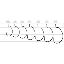 Крючок DECOY Worm25 Hook Wide 5/0 4 шт (4989540823477)