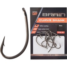 Набір гачків BRAIN Curve Shank #1 8 шт (1858.80.12)