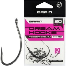 Набір гачків BRAIN Dream Hooks Feeder Bream #10 20 шт (1858.55.60)