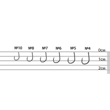 Набор крючков BRAIN F1 Champ #5 8 шт (1858.80.22)