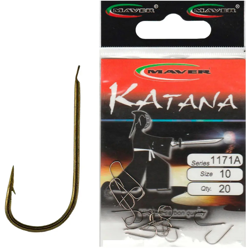 Набір гачків MAVER Katana 1171A №16 20шт (1171A016)
