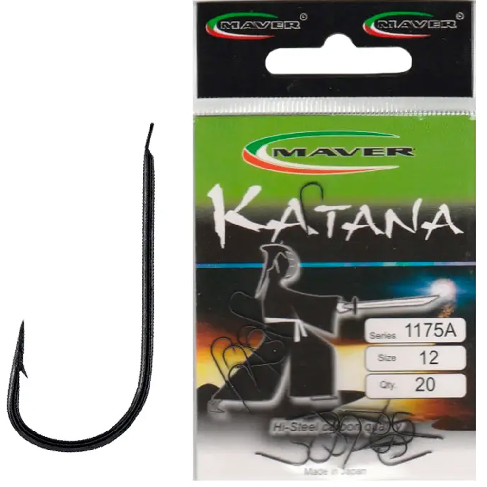 Набір гачків MAVER Katana 1175A №14 20шт (1175A014)