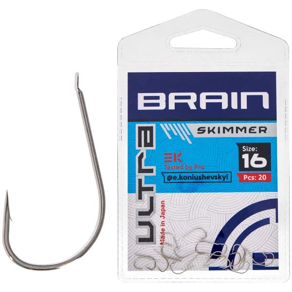 Набір гачків BRAIN Ultra Skimmer #16 20 шт (1858.52.41)