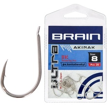 Набір гачків BRAIN Ultra Akinak #8 20 шт (1858.52.55)