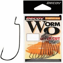 Набір гачків DECOY Worm9 Upper Cut 5/0 5 шт (4989540802083)