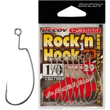 Набор крючков DECOY Worm29 Rockn Hook #1/0 8 шт (4989540827949)