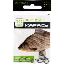 Набір гачків X-Fish Карась #10 8 шт (D10450#10)