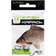 Набір гачків X-Fish Карась #14 8 шт (D10450#14)