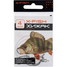 Набір гачків X-FISH Хижак Спорт #4 5шт (1917.04.05)