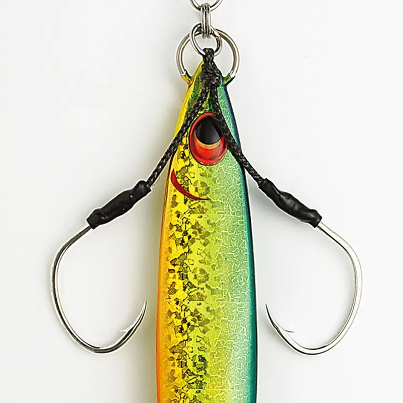 Набор крючков Decoy DJ-88 Twin Pike 01 3 шт (4989540816103) Материал Сталь