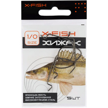 Набір гачків X-FISH Хижак #1/0 5шт (1917.03.99)