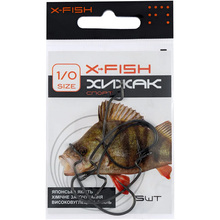Набір гачків X-FISH Хижачок Спорт #1/0 5шт (1917.04.08)