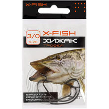 Набір гачків X-FISH Хижак Трофей #3/0 3шт (1917.04.09)