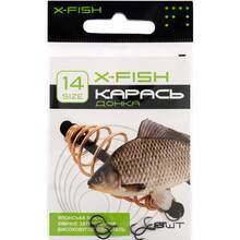 Набір гачків X-FISH Карась донка #14 8 шт (D12300#14)