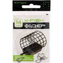 Набір гачків X-FISH Фідер #14 8 шт (D13900#14)