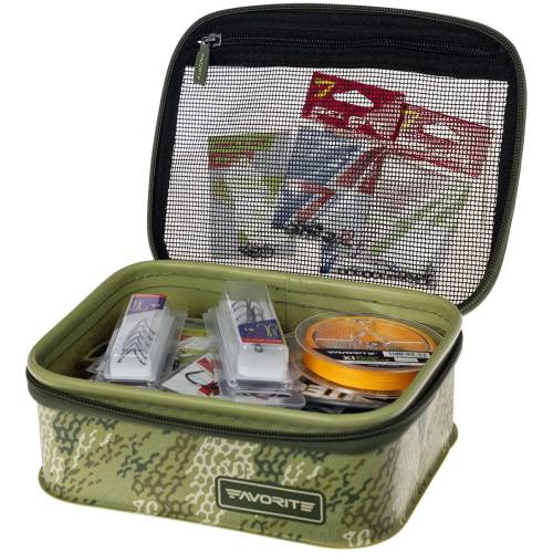 Коробка FAVORITE Eva Tackle Box TCLB-S Khaki (1693.08.78) Колір зелений