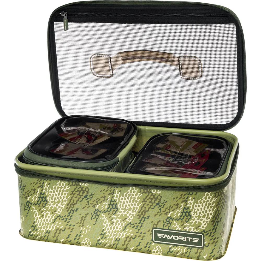 Коробка FAVORITE Eva Tackle Box TCLB-L Khaki (1693.08.76) Высота 13