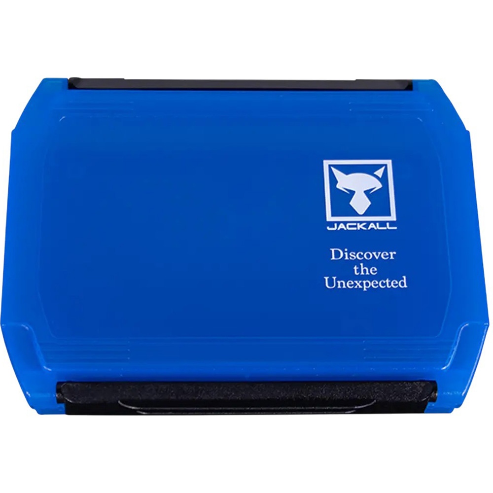 Коробка JACKALL 2300D Double Open Tackle Box M Blue (4525807197044)