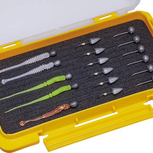 Коробка MEIHO Slit Form Case J Yellow (1791.11.81)