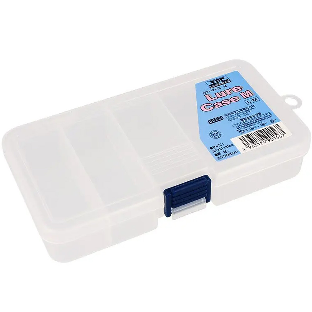 Органайзер MEIHO Lure Case M (L-M) 161x91x31mm Сlear (901567) Тип коробки и органайзеры