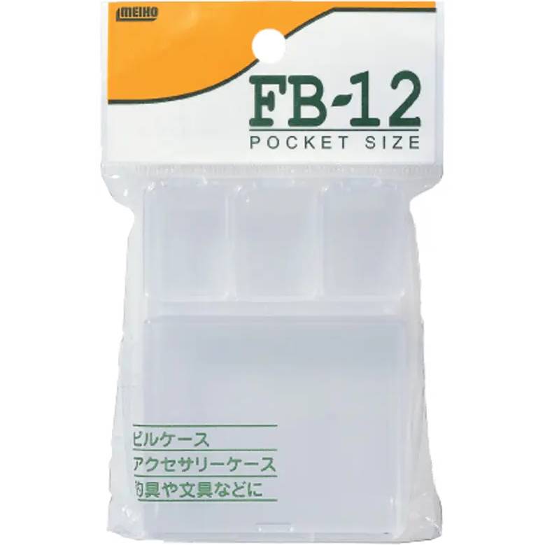 Коробка MEIHO Fb-12 Clear (1791.10.95) Матеріал пластик