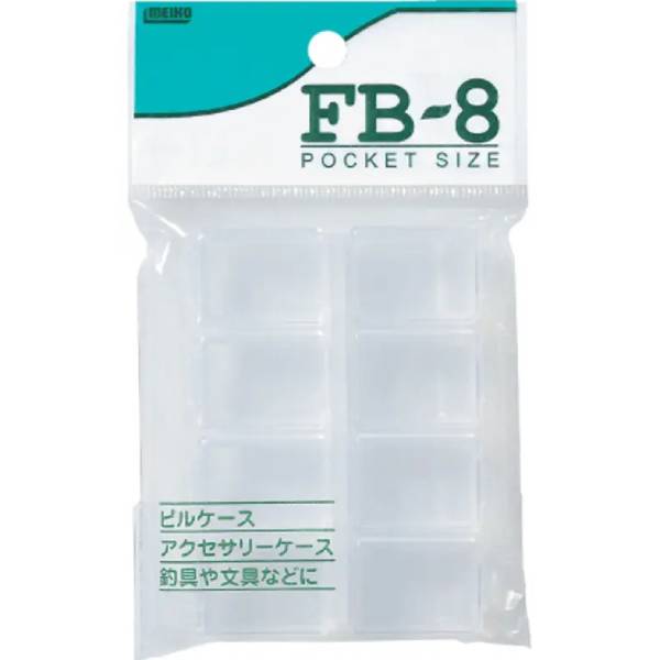 Коробка MEIHO Fb-8 Clear (1791.10.97) Матеріал пластик