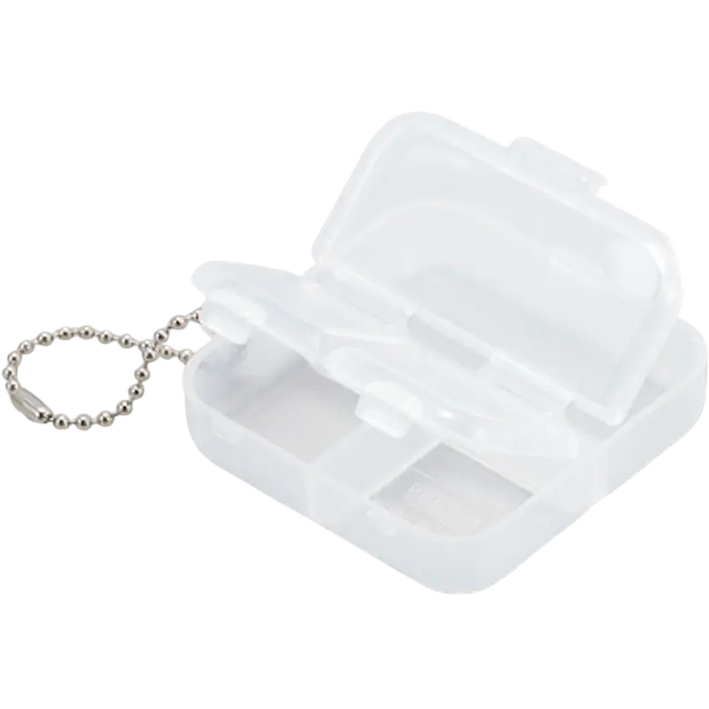 Коробка Meiho Square 3 case 66x66x18 мм Clear (1791.11.05) Тип коробки та органайзери