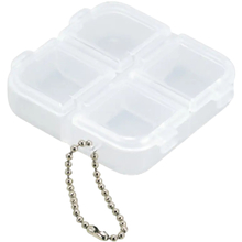 Коробка Meiho Square 4 case 66x66x18 мм Glear (1791.11.04)