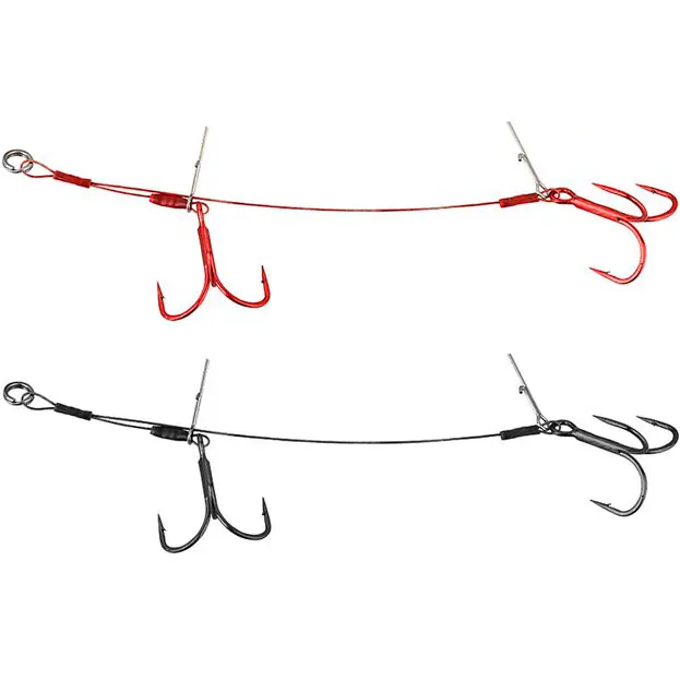 Оснащення SAVAGE GEAR Carbon49 Double Stinger #3/0 15cm 23kg 2 шт (54885)