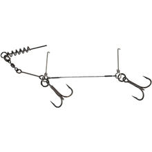 Повідець SAVAGE GEAR 1x7 TI Corkscrew Stinger 2x #1/0 23 кг 1 шт (61774)