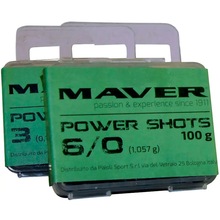 Набір грузил Maver Power Shots №6/0 (1.057 г) 100 г (021306/0)