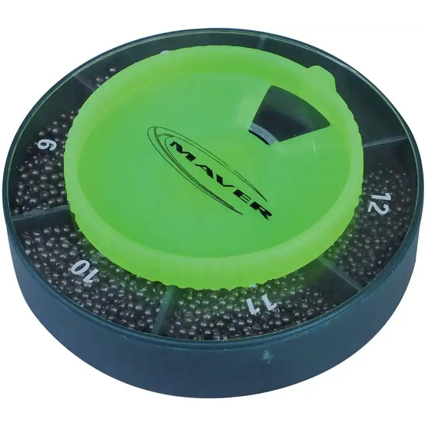 Набір грузил Maver Scatola Pallini Supercalibrati 250 г №5/0; 4/0; 0 (00084002)