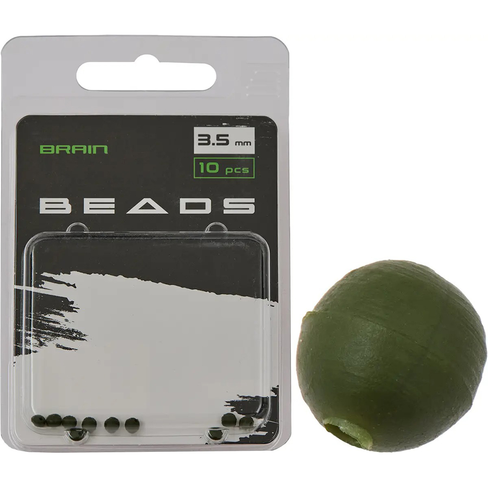 Намиста BRAIN Beads Green SGXA-9240-3 (1858.25.29)